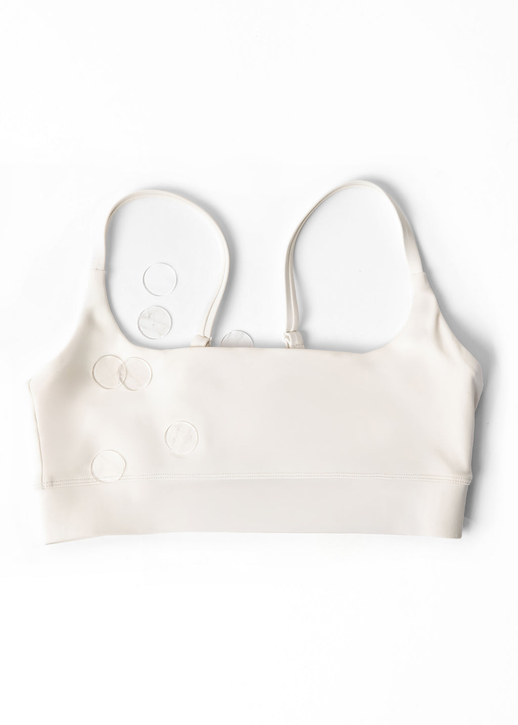 Clear Quartz Crystalette Bra & 3 Clear Quartz Stones
