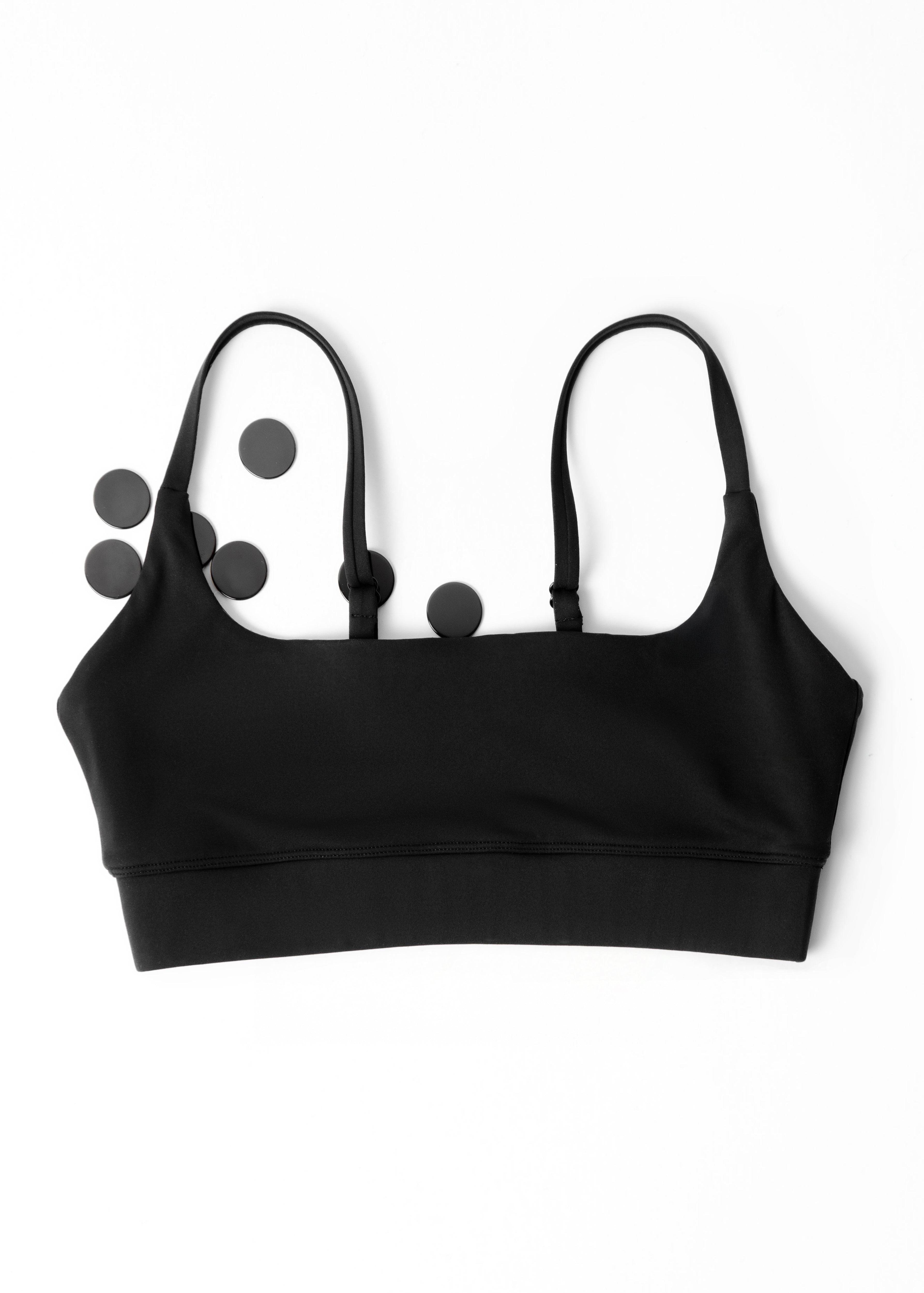 Obsidian Crystalette Bra & 3 Obsidian Stones