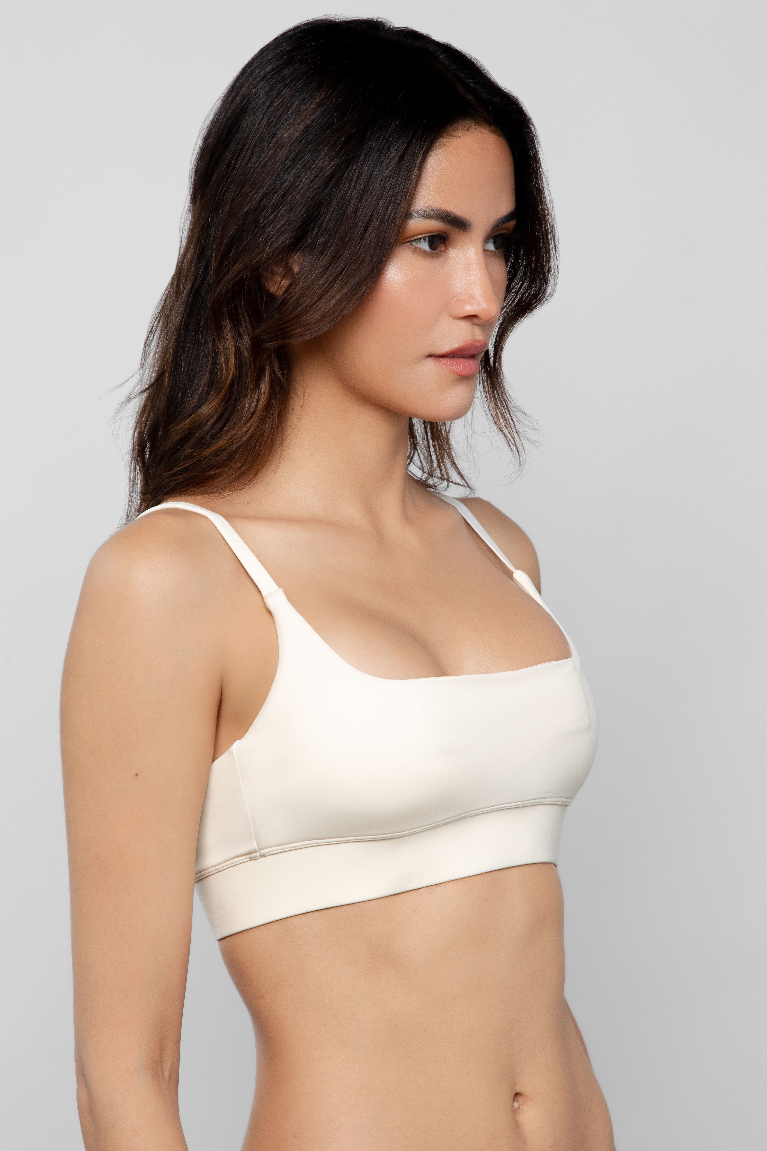 Clear Quartz Crystalette Bra & 3 Clear Quartz Stones